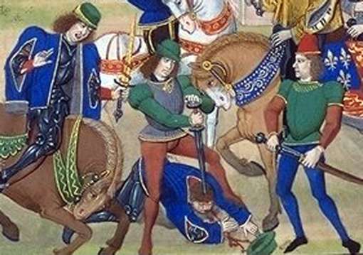 Wat Tyler is killed by William Walworth.