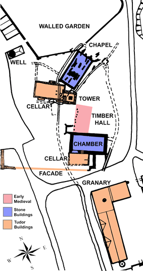 Remains of the Greate House.