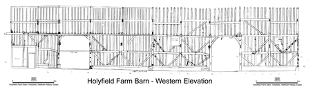 Section through Georgian Barn