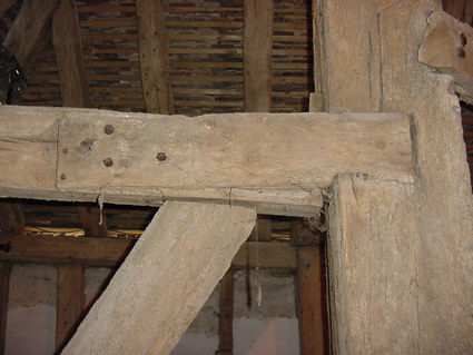Cheek piece in the Barley Barn.