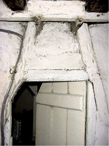 Poor workmanship in a timber frame