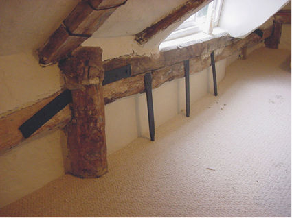 Joist hangers and plate repairs