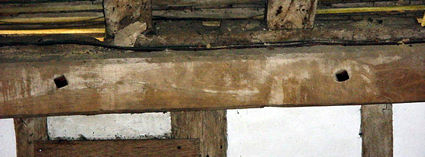 Clamp repair in Wheat Barn